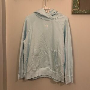 Women’s Under Armour Hoodie: Light Blue